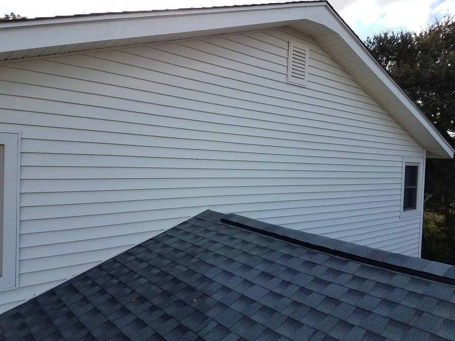 House wash after