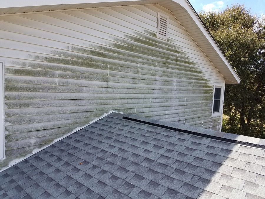 House wash before